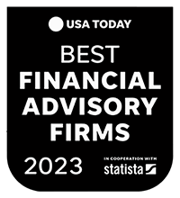 USA TODAY - Best Financial Advisory Firms, 2023 Badge