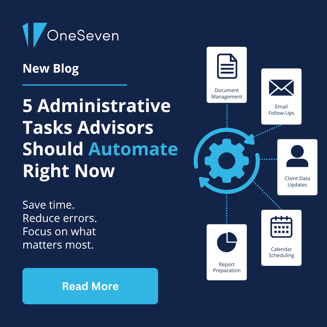 5 Administrative Tasks Advisors Should Automate Right Now